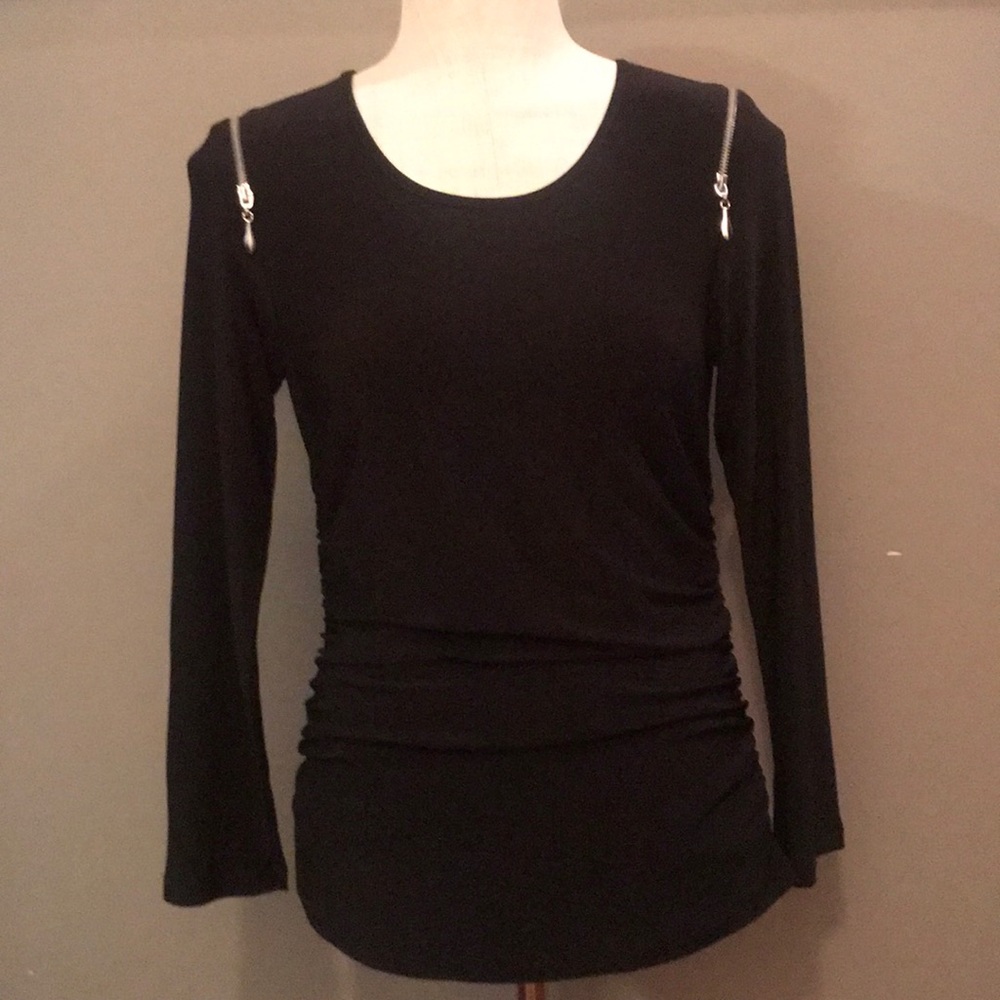 Last Tango slinky zippered top